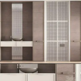 Bathroom furniture set 08